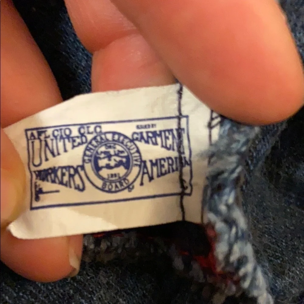 Vintage Oshkosh B'Gosh | Denim Jacket with Plaid Sz 3T‎